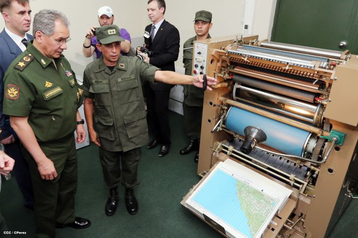 Ministro de Defensa de la Federación Rusa visita Nicaragua