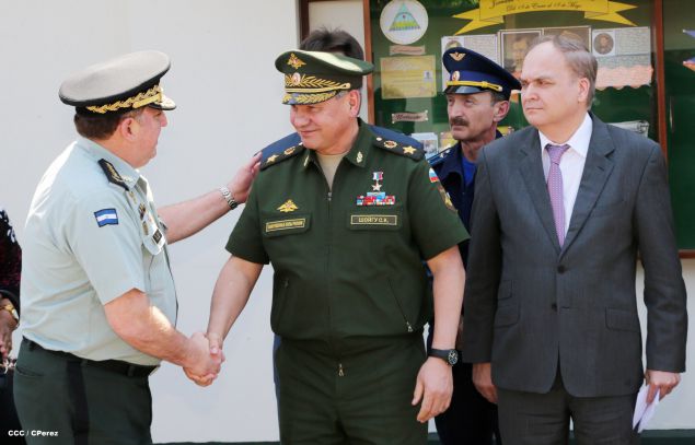 Ministro de Defensa de la Federación Rusa visita Nicaragua