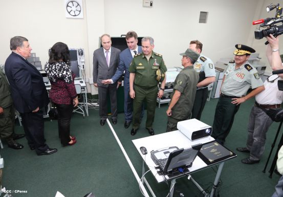 Ministro de Defensa de la Federación Rusa visita Nicaragua