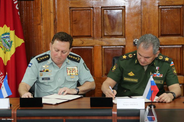 Ministro de Defensa de la Federación Rusa visita Nicaragua