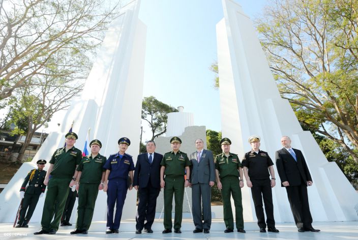 Ministro de Defensa de la Federación Rusa visita Nicaragua