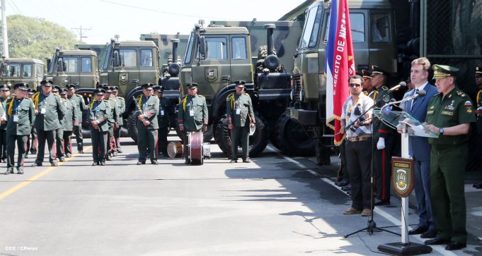 Ministro de Defensa de la Federación Rusa visita Nicaragua