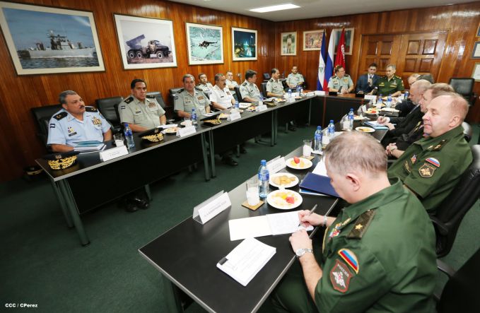 Ministro de Defensa de la Federación Rusa visita Nicaragua