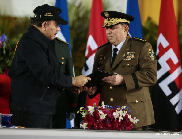 Daniel y Rosario conmemoran 81 Aniversario del Tránsito a la Inmortalidad de Sandino