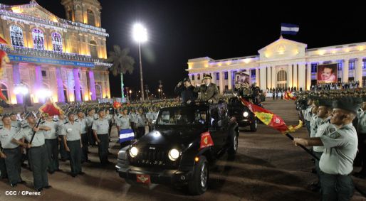 Daniel y Rosario conmemoran 81 Aniversario del Tránsito a la Inmortalidad de Sandino