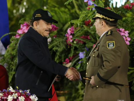 Daniel y Rosario conmemoran 81 Aniversario del Tránsito a la Inmortalidad de Sandino