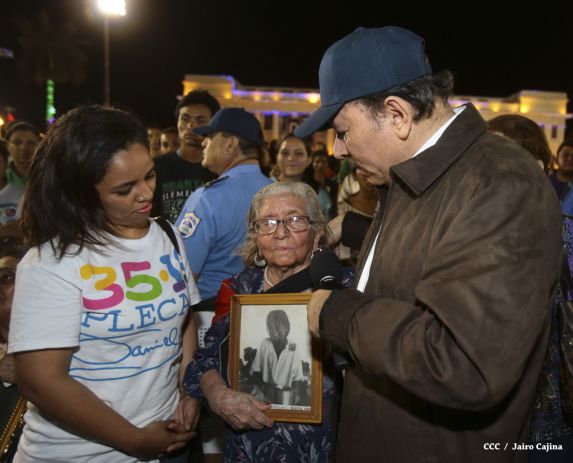Daniel y Rosario presiden homenaje a Héroes y Mártires de Monimbó y San José de Las Mulas
