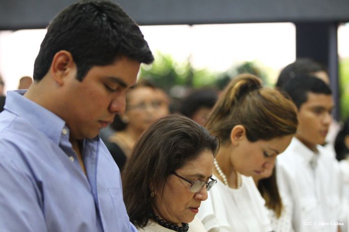 Continúan honras póstumas al Rector Magnífico Elmer Cisneros