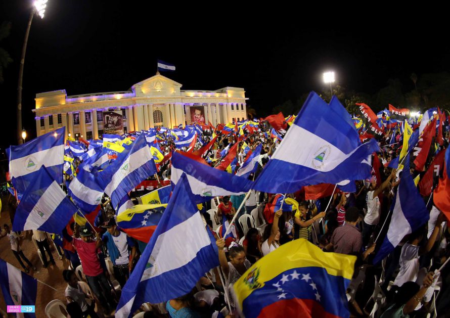 Nicaragua ratifica su respaldo a Venezuela y su presidente Nicolás Maduro