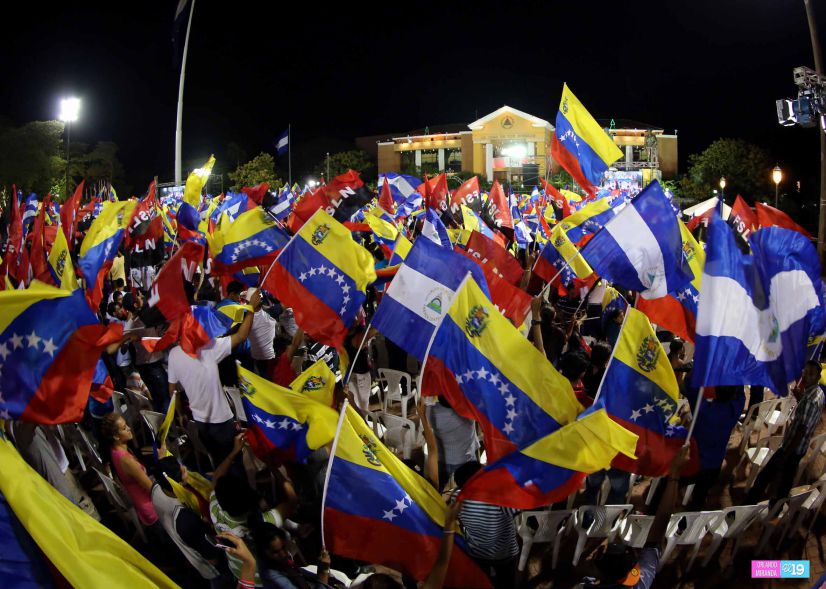 Nicaragua ratifica su respaldo a Venezuela y su presidente Nicolás Maduro