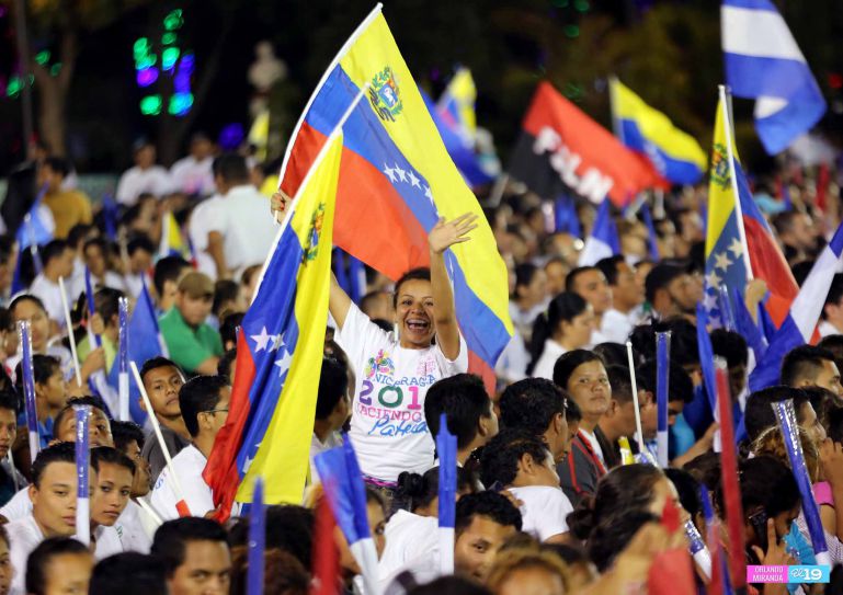 Nicaragua ratifica su respaldo a Venezuela y su presidente Nicolás Maduro