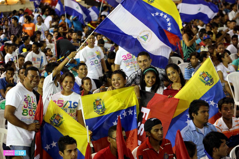 Nicaragua ratifica su respaldo a Venezuela y su presidente Nicolás Maduro