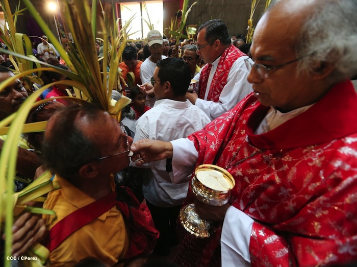Procesión de la Burrita en Managua (Semana Santa 2013)
