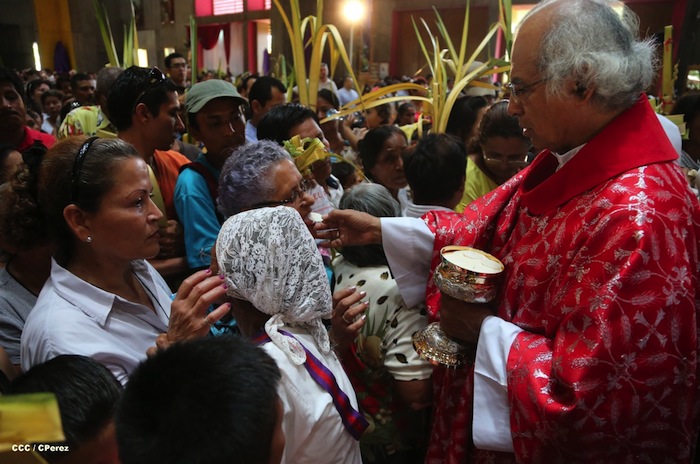 Procesión de la Burrita en Managua (Semana Santa 2013)