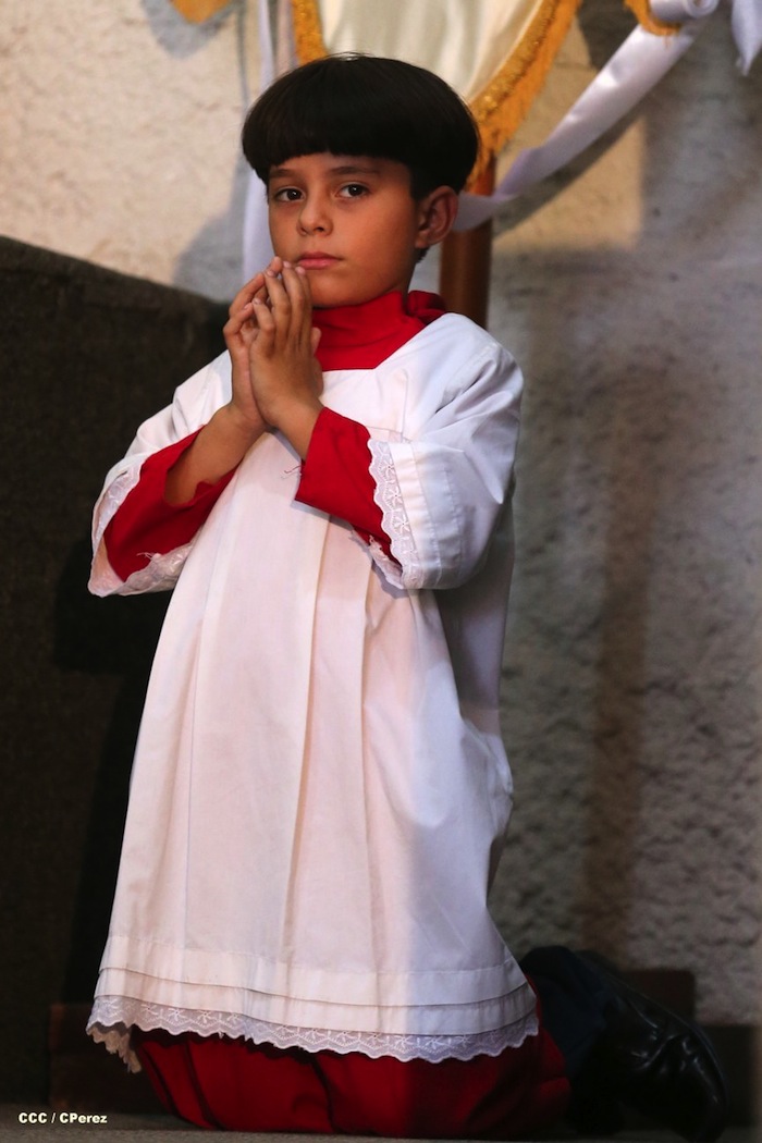 Procesión de la Burrita en Managua (Semana Santa 2013)