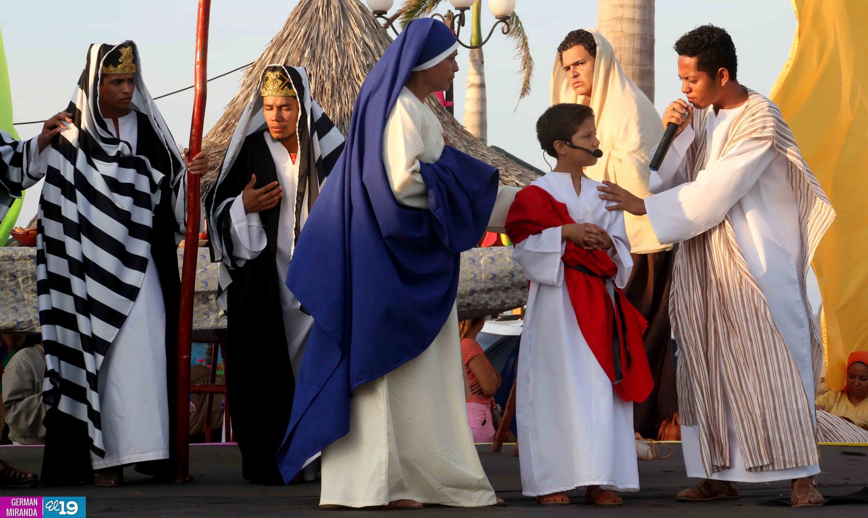 Ponen en escena Vida, Pasión y Muerte de Cristo en Puerto Salvador Allende