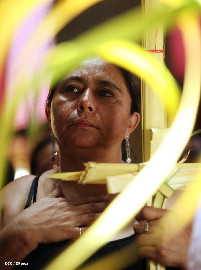 Procesión de la Burrita en Managua (Semana Santa 2013)