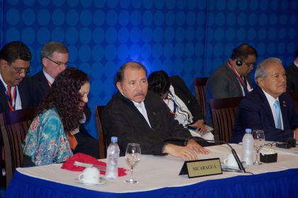 Presidente Daniel participa en reunión del SICA con Obama previo a Cumbre de las Américas