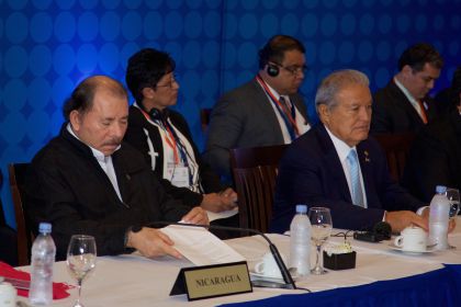 Presidente Daniel participa en reunión del SICA con Obama previo a Cumbre de las Américas