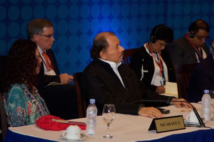 Presidente Daniel participa en reunión del SICA con Obama previo a Cumbre de las Américas