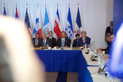 Presidente Daniel participa en reunión del SICA con Obama previo a Cumbre de las Américas