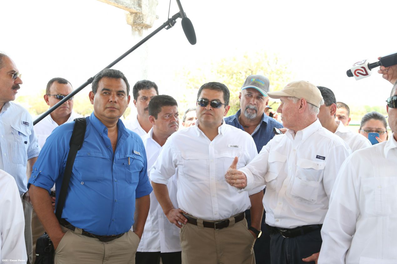 Presidente de Honduras conoce experiencia ganadera de Nicaragua