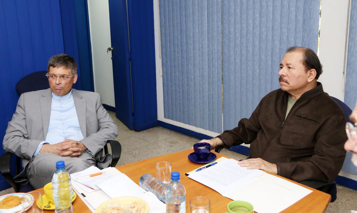 Presidente Daniel sostiene encuentro con Director Regional de la Cooperación Alemana
