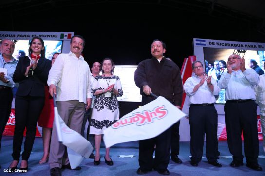 Presidente Daniel inaugura unidad ganadera integral de Sukarne