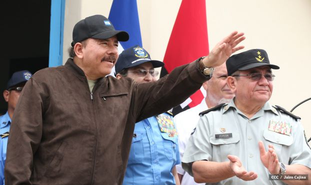 Daniel y Rosario conmemoran el 120 aniversario del natalicio de Sandino