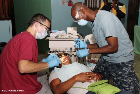 Brigada Humanitaria del USNS Confort atiende a comunidades del Caribe