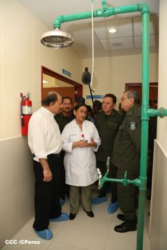 Presidente Daniel inaugura nuevo Hospital Militar “Dr. Alejandro Dávila Bolaños”