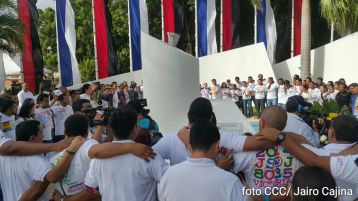 Rinden homenaje al Comandante Carlos Fonseca Amador en su 79 Aniversario de su Natalicio