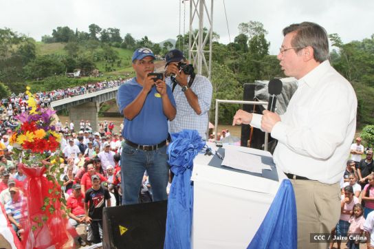 San José de Bocay celebra obras históricas de progreso impulsadas por el Gobierno Sandinista
