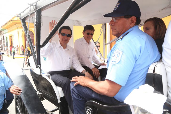 Presidente Ma Ying-jeou visita ciudad de Granada
