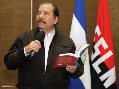 Presidente Daniel clausura III Encuentro del Comité Europeo de Solidaridad con la Revolución Sandinista