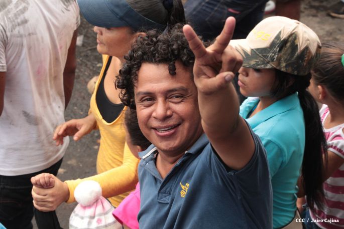 Viva Santo Domingo patrón de Managua!