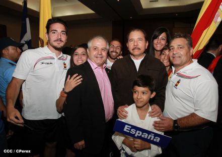 Presidente Daniel inaugura el VI Campeonato Iberoamericano de Karate Do