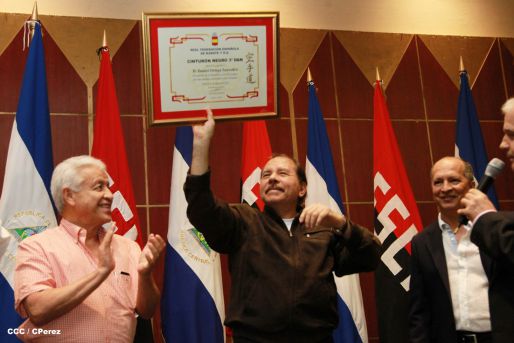 Presidente Daniel inaugura el VI Campeonato Iberoamericano de Karate Do