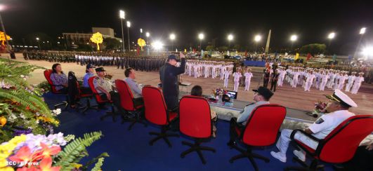Presidente Daniel reconoce labor de la Fuerza Naval en su 35 aniversario