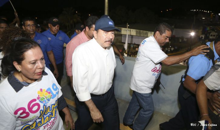 Presidente Daniel inaugura Paso a Desnivel de Rubenia: la Barricada de la Esperanza