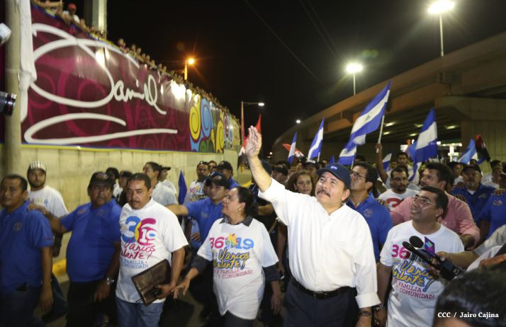 Presidente Daniel inaugura Paso a Desnivel de Rubenia: la Barricada de la Esperanza