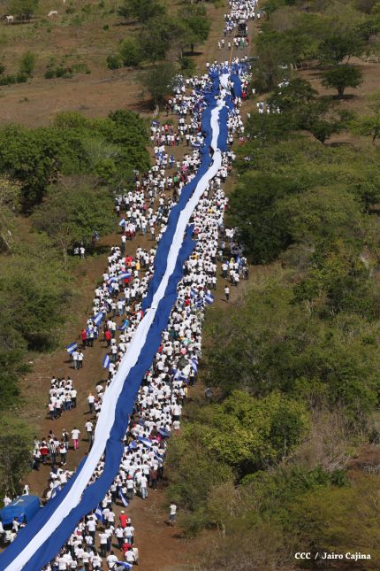 Miles de Jóvenes expresan su Orgullo de ser nicaragüenses en spot en homenaje a la Patria