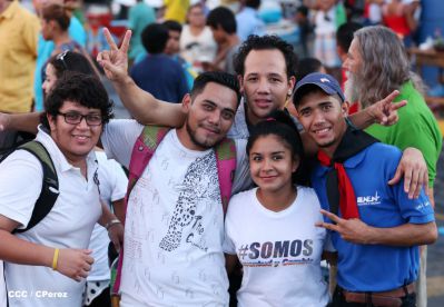 Más fotos de la Caminata Trabajo y Paz… Unida, Nicaragua Triunfa!