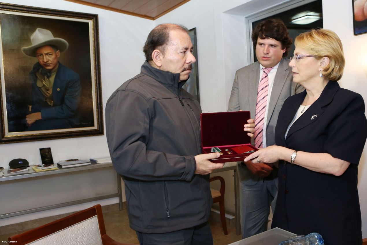 Presidente Daniel se reúne con delegación Rusa encabezada por Ministra de Salud Veronika Skvortsova