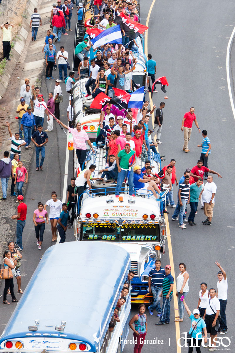 Carabanas Leon y Chinandega 19 de Julio 2016