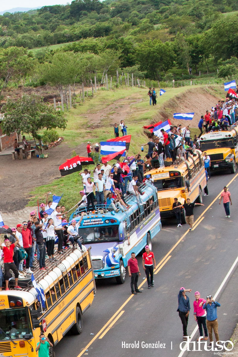 Carabanas Leon y Chinandega 19 de Julio 2016