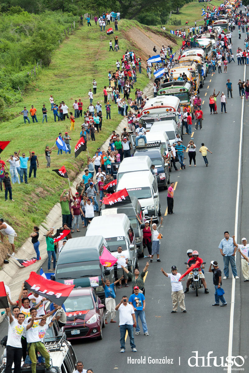 Carabanas Leon y Chinandega 19 de Julio 2016