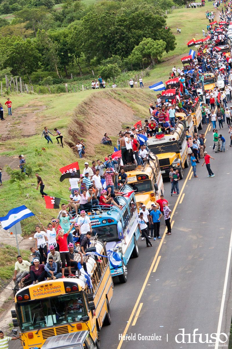 Carabanas Leon y Chinandega 19 de Julio 2016