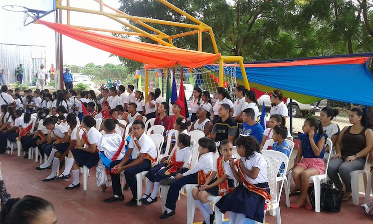 Inauguran Cancha Multiuso en Juigalpa
