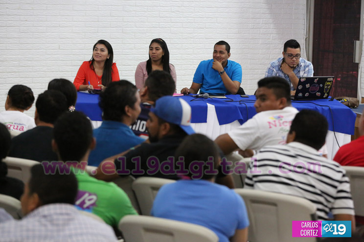 Juventud Sandinista se apropia de la Estrategia de Comunicación de la Buena Esperanza y el Buen Corazón
